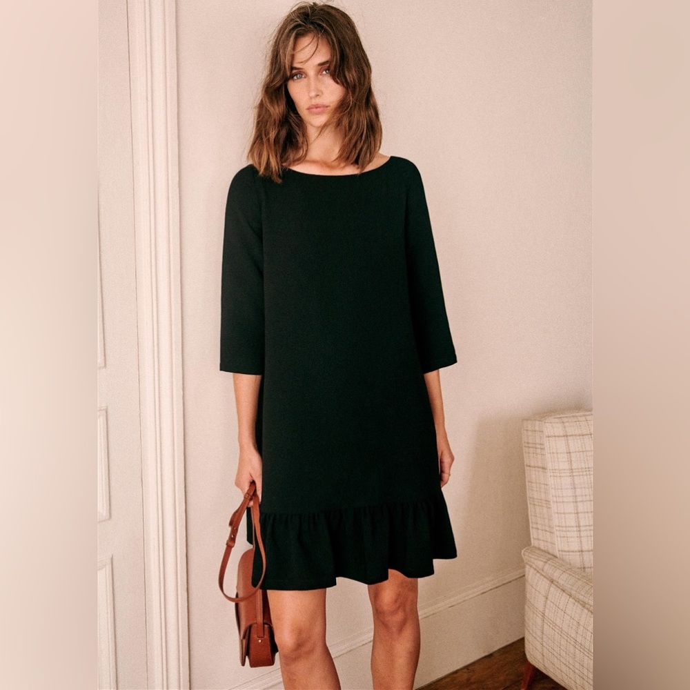 Sezane Auberie Dress - size 38, like new!